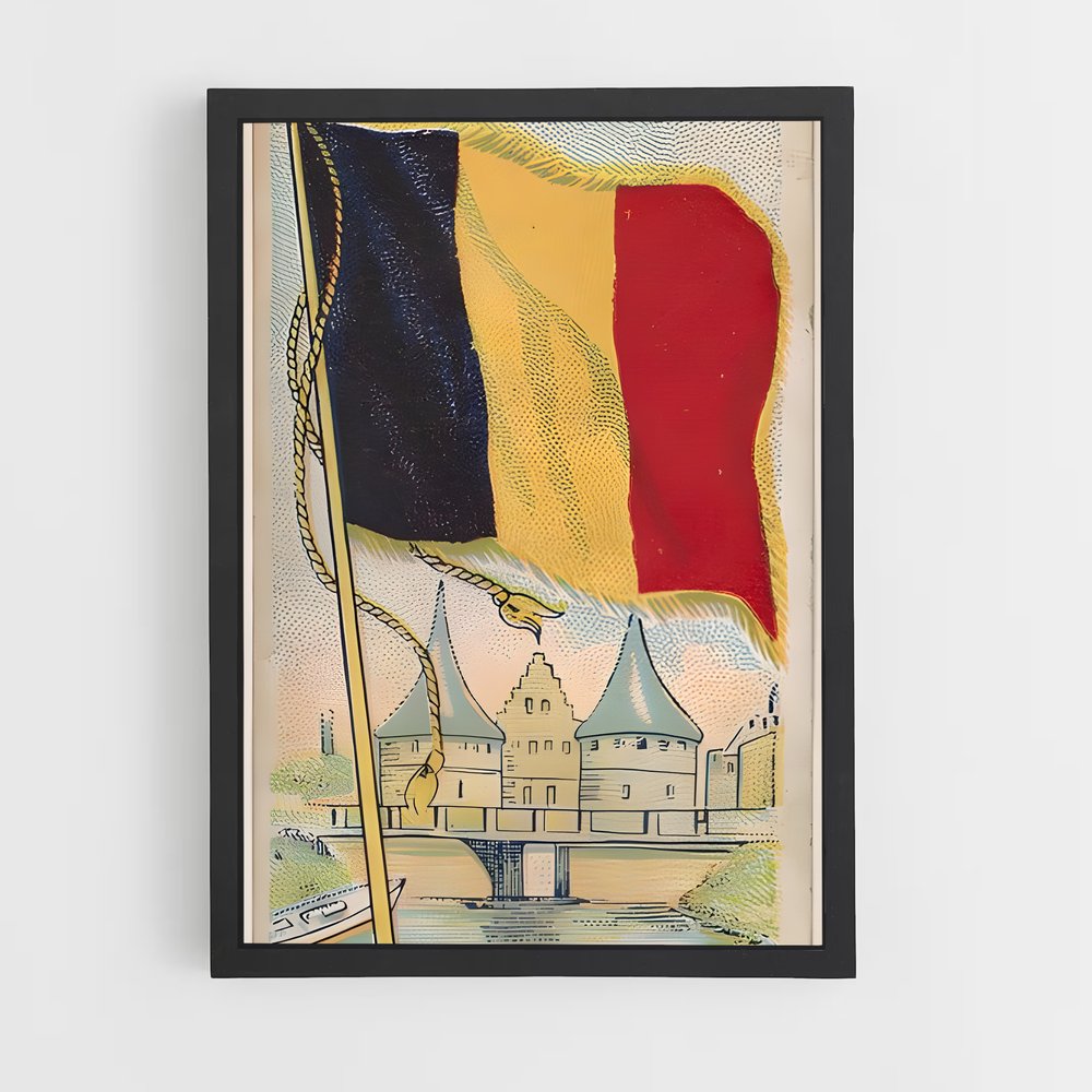 ap-belgium flag-1 cadre Noir