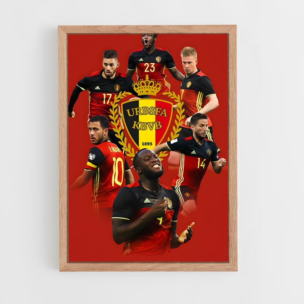ap-belgium national football team-5 cadre Bois clair