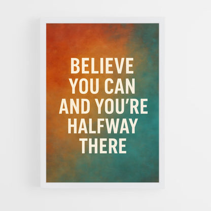ap-believe in yourself-1 cadre Blanc