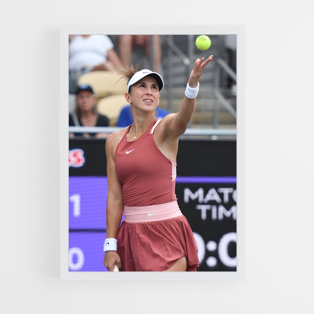 ap-belinda bencic-3 cadre Blanc
