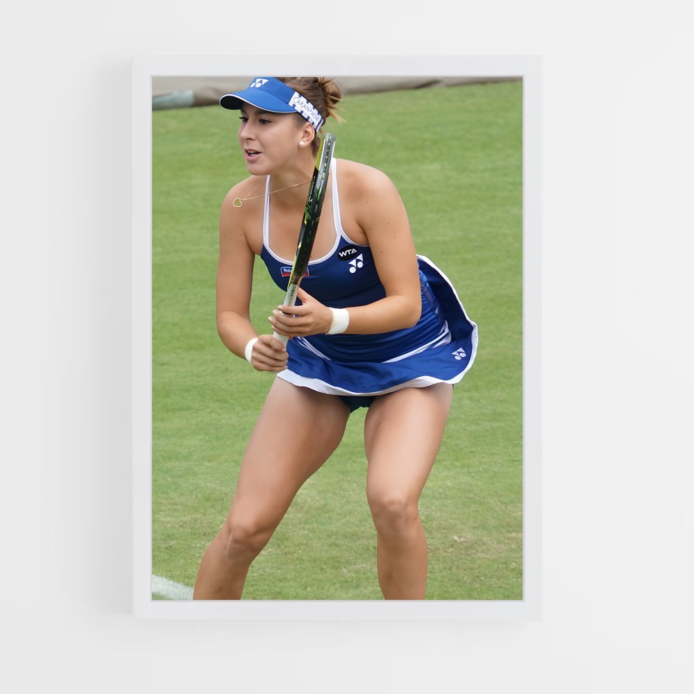 ap-belinda bencic-6 cadre Blanc