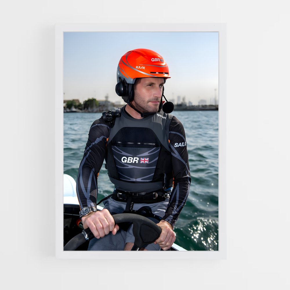 ap-ben ainslie-2 cadre Blanc