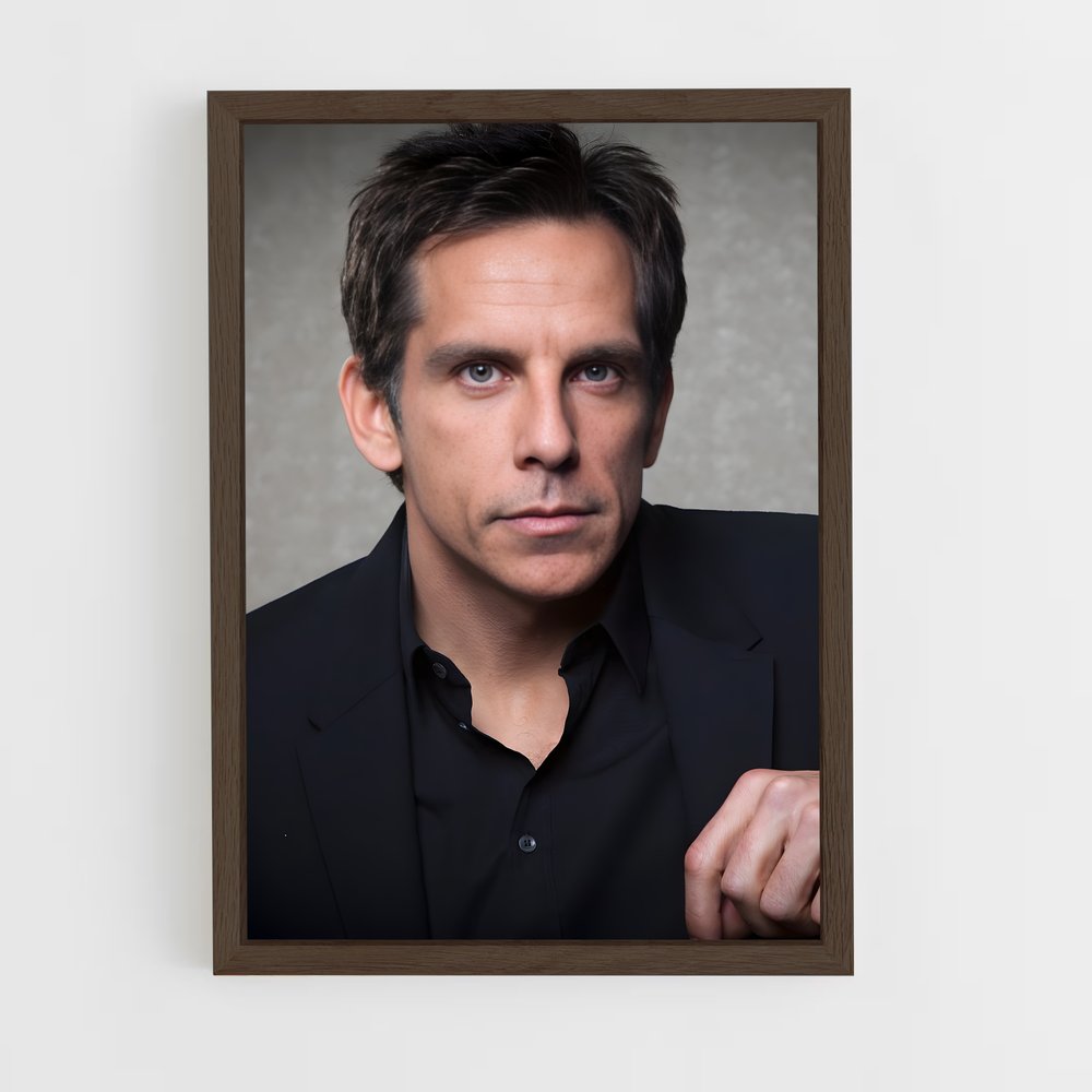 ap-ben stiller-2 cadre Bois foncé