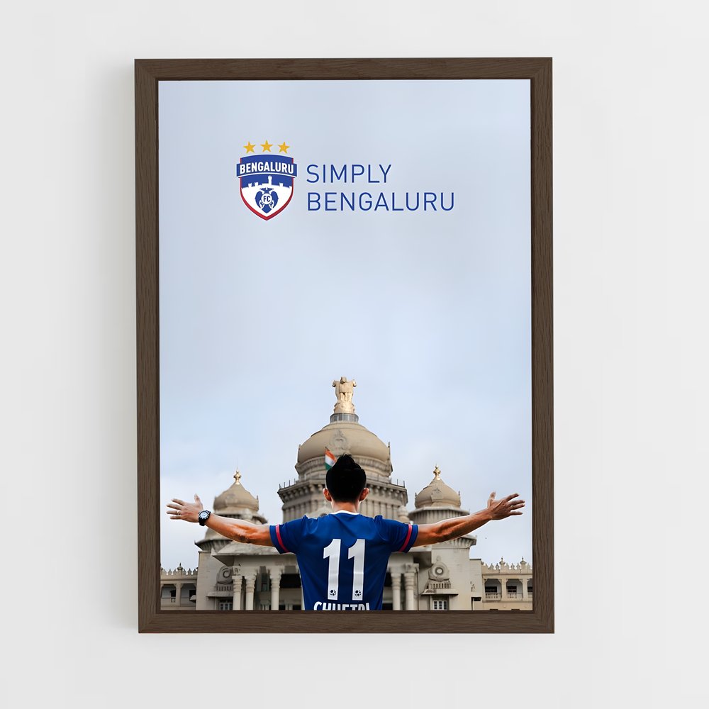 ap-bengaluru fc-3 cadre Bois foncé