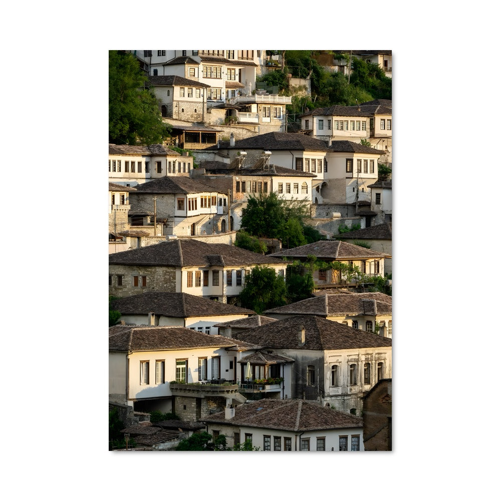 Poster Montagnes de Berat