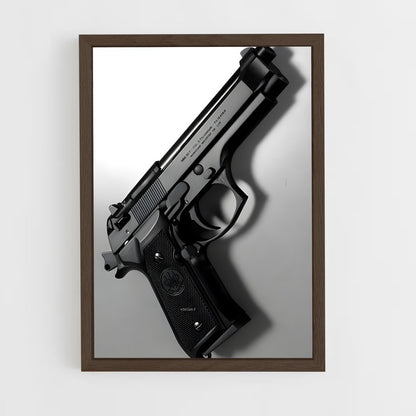 ap-beretta 92-1 cadre Bois foncé
