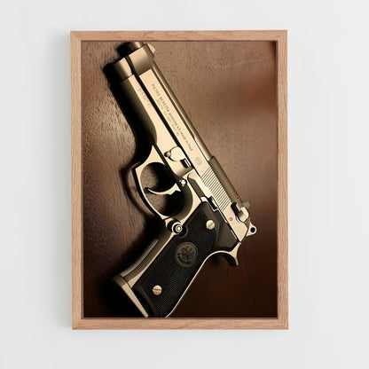 ap-beretta 92-2 cadre Bois clair