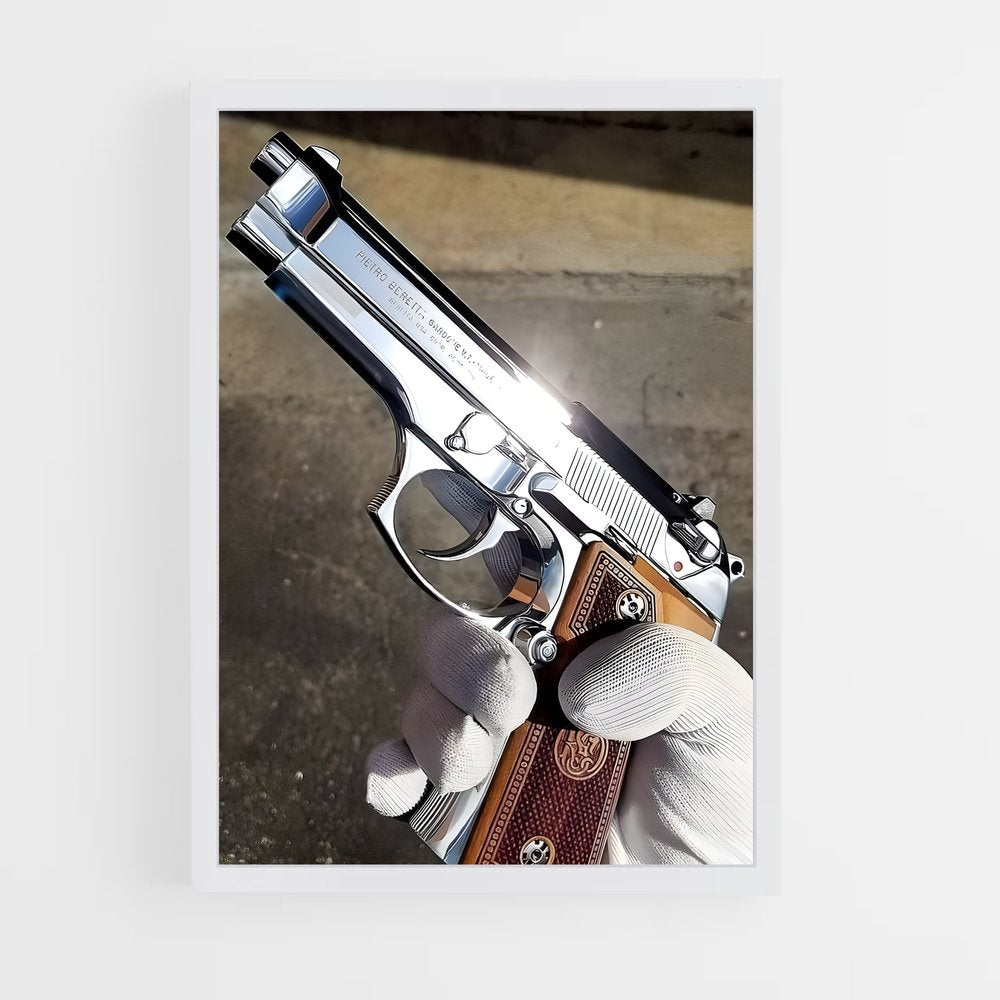 ap-beretta 92-4 cadre Blanc