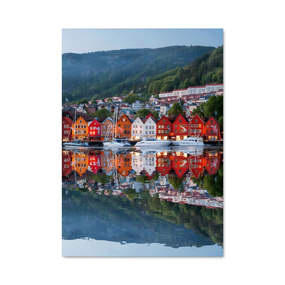 Poster Petit Port de Bergen