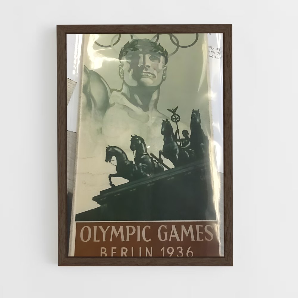 ap-berlin 1936-4 cadre Bois foncé