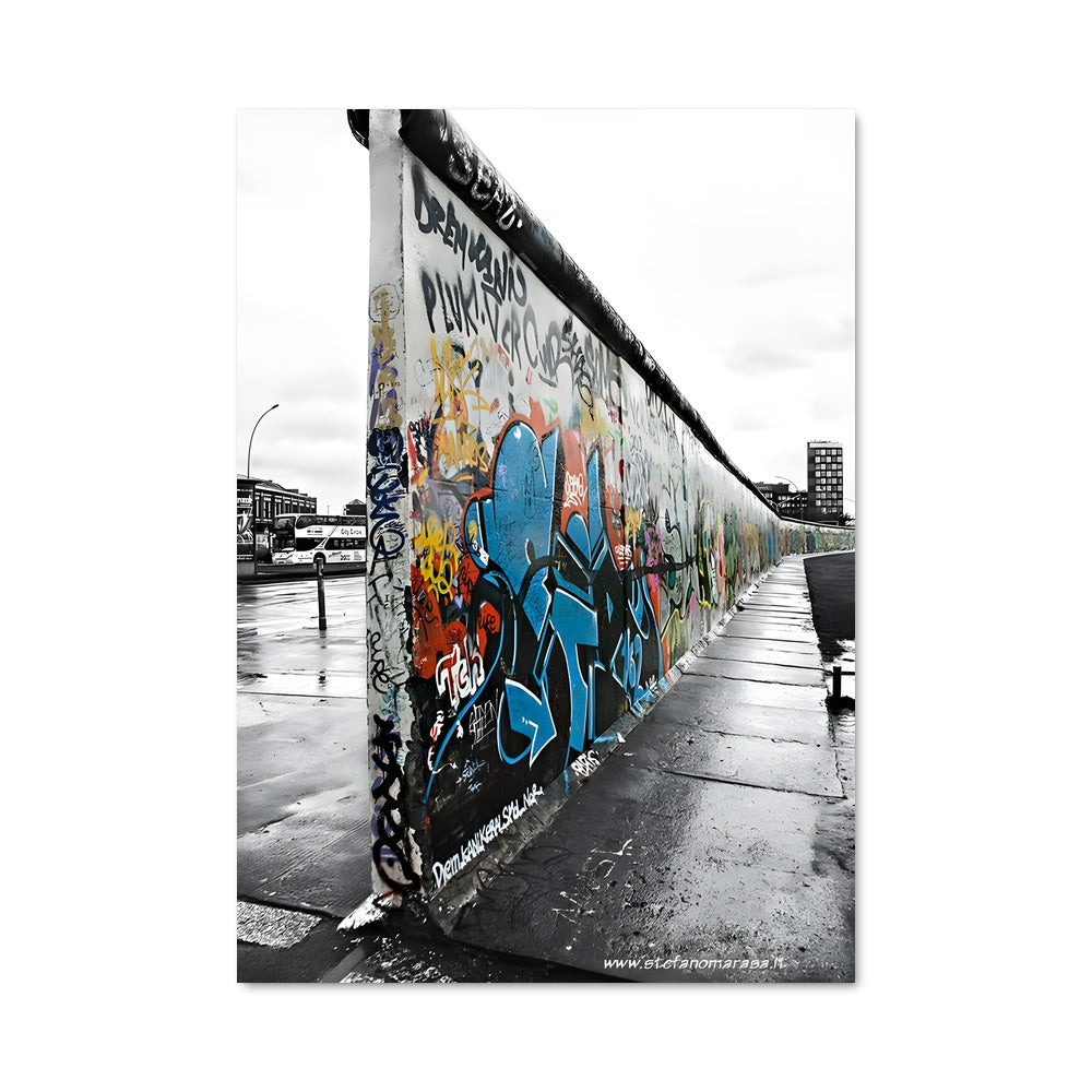 Poster Graffiti de Berlin