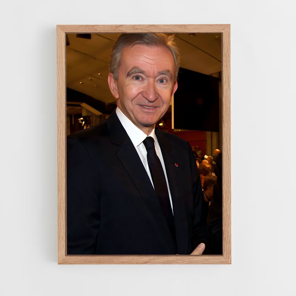 ap-bernard arnault-8 cadre Bois clair