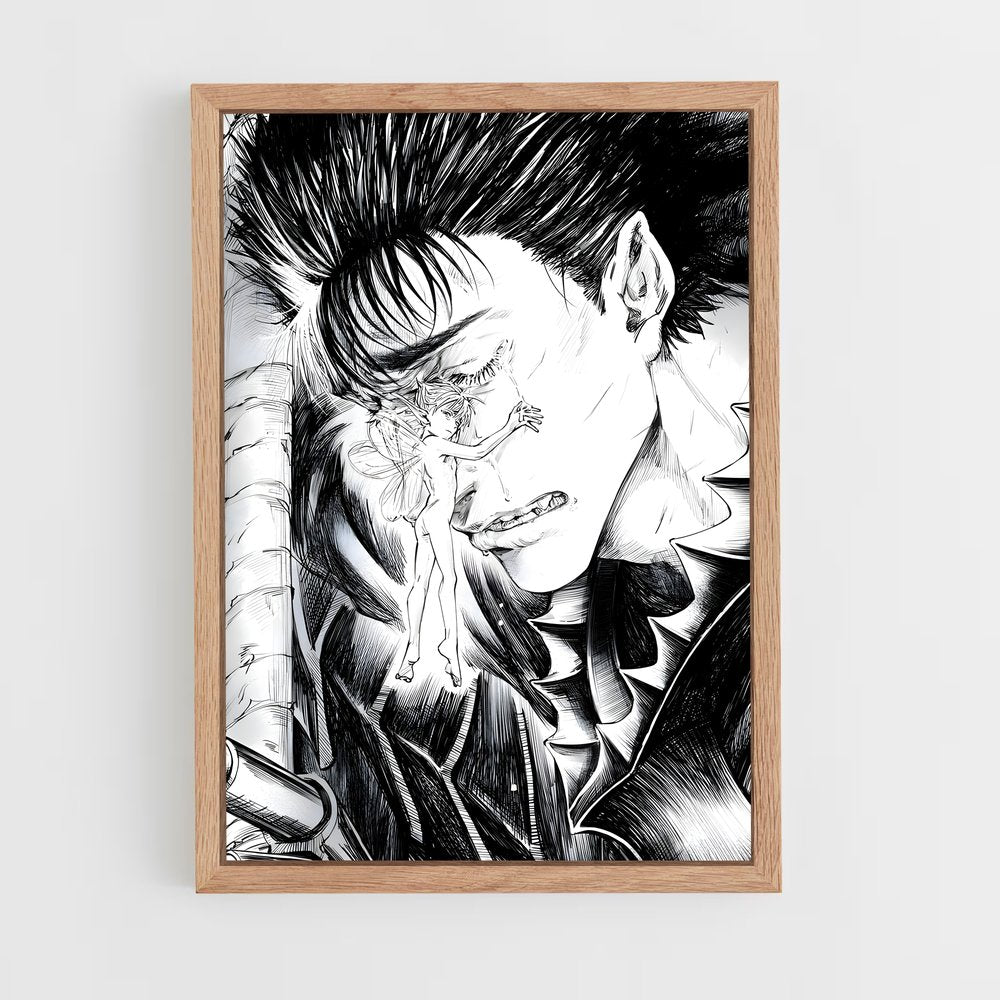 ap-berserk-1 cadre Bois clair