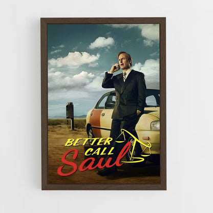 ap-better call saul-2 cadre Bois foncé