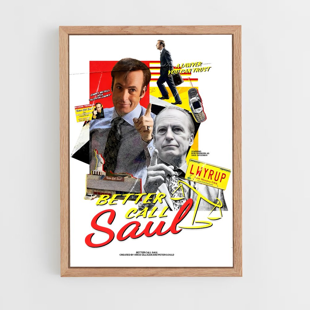 ap-better call saul-6 cadre Bois clair