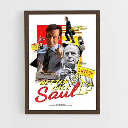 ap-better call saul-6 cadre Bois foncé