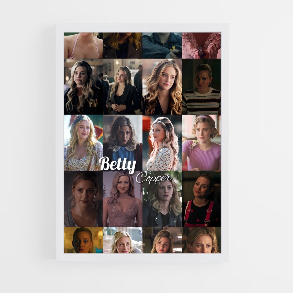 ap-betty cooper-8 cadre Blanc