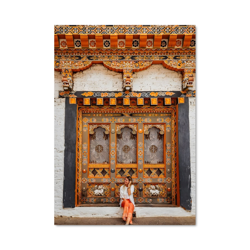 Poster Serenity in Bhutan