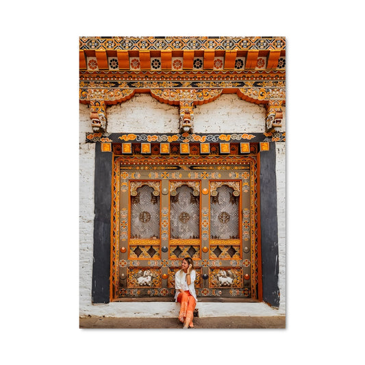 Poster Serenity in Bhutan