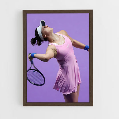 ap-bianca andreescu-2 cadre Bois foncé