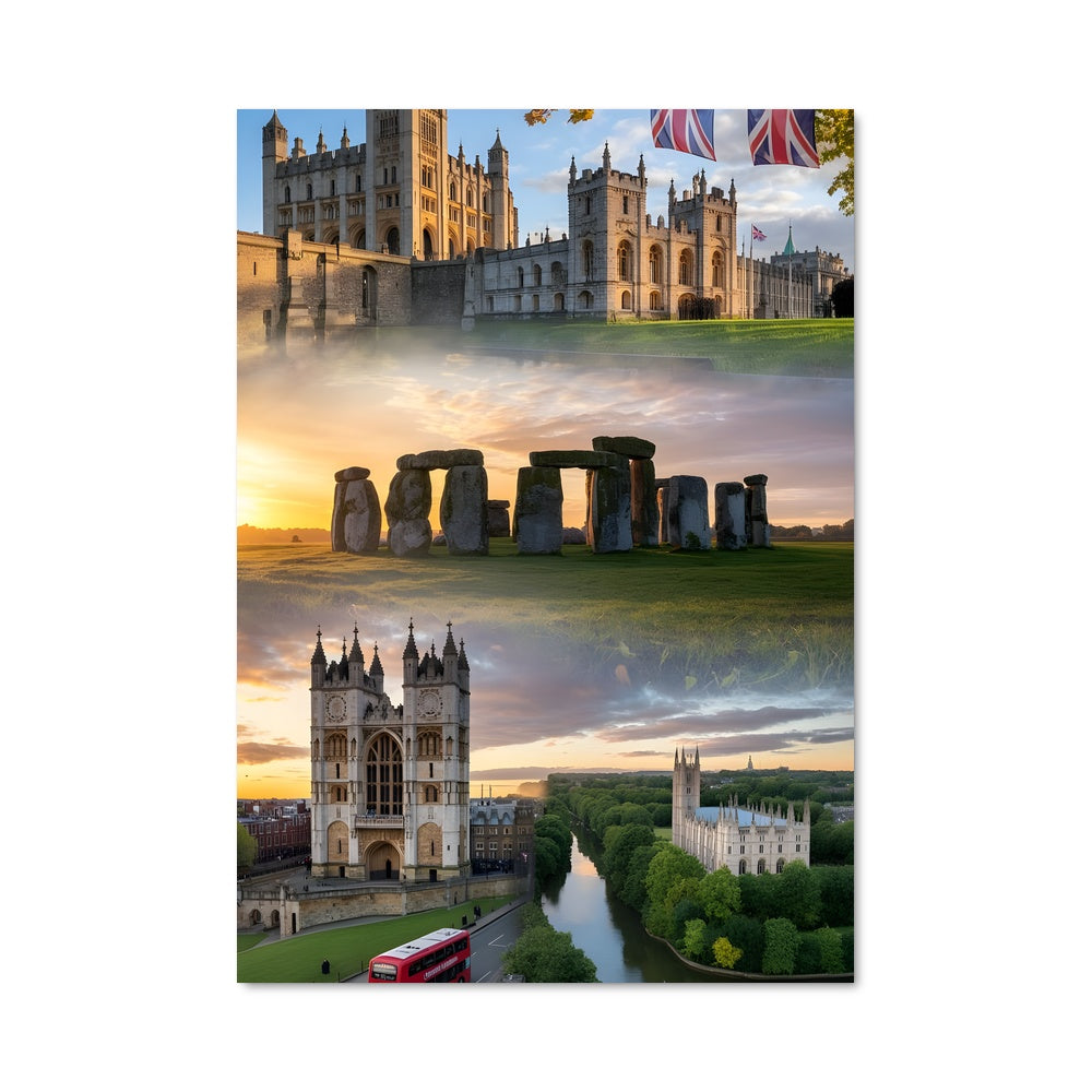 Poster Londres Enchanté