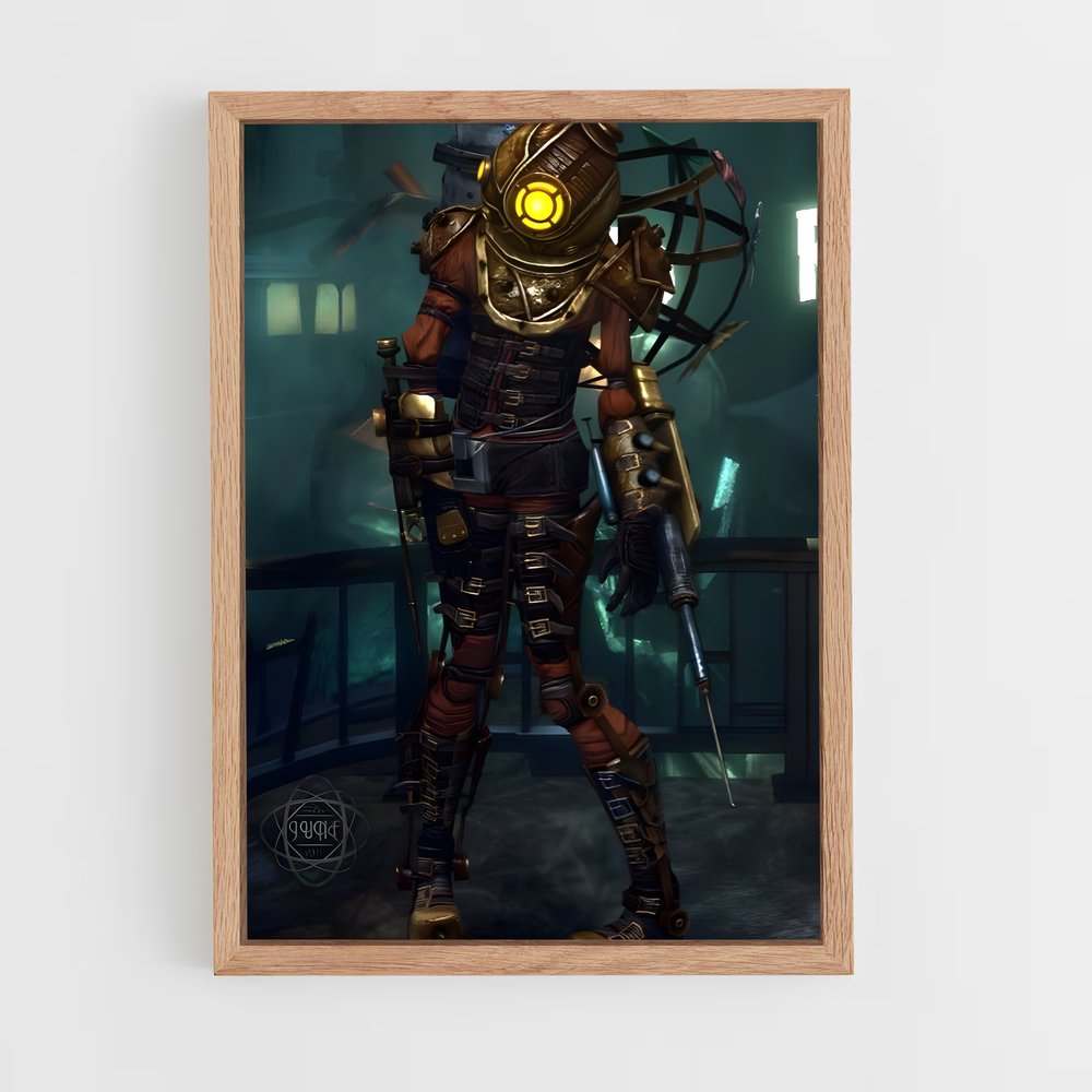 ap-big daddy-1 cadre Bois clair