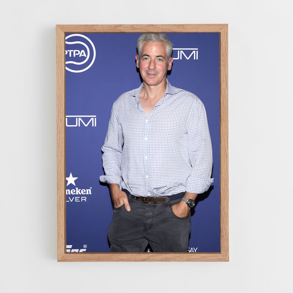 ap-bill ackman-1 cadre Bois clair