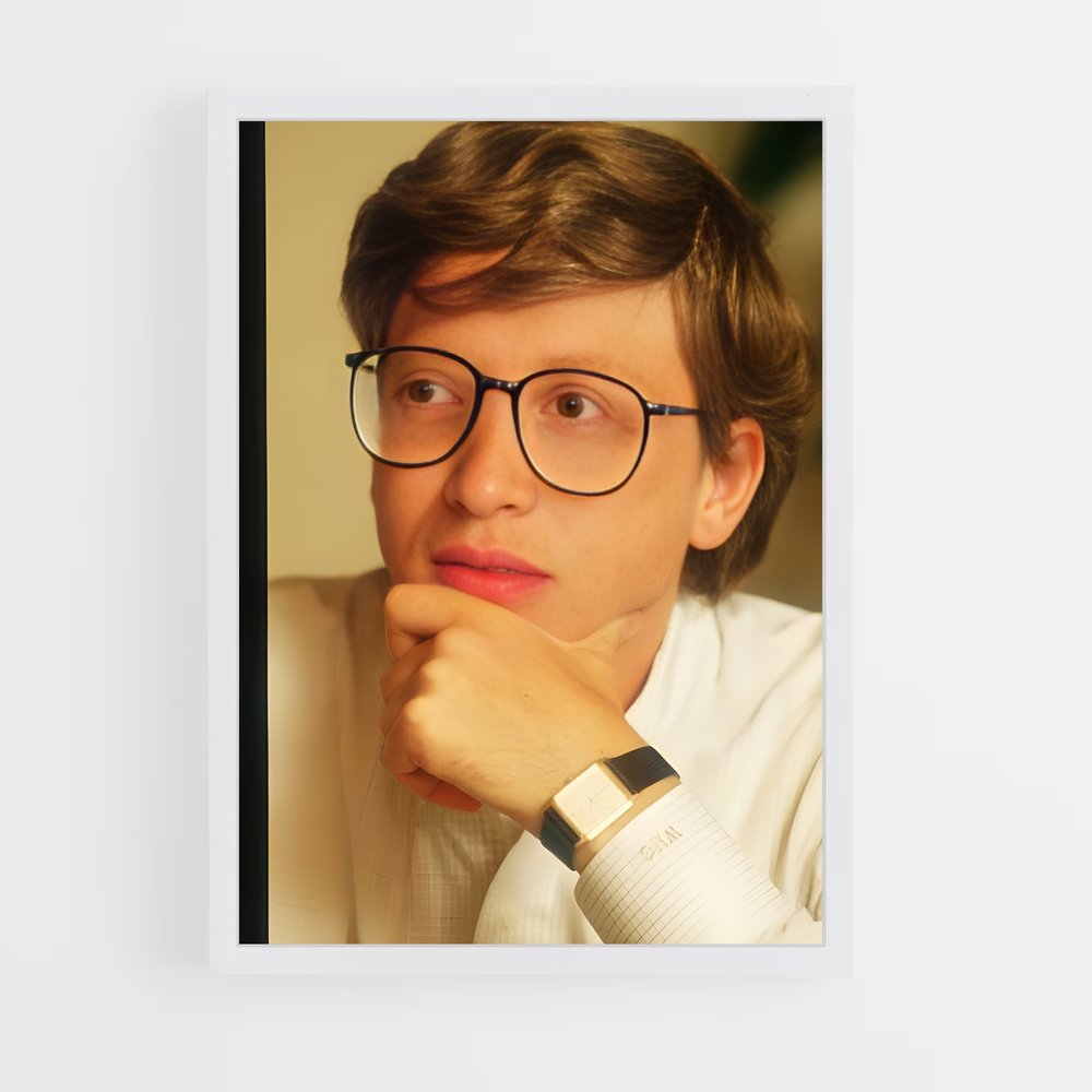 ap-bill gates-6 cadre Blanc