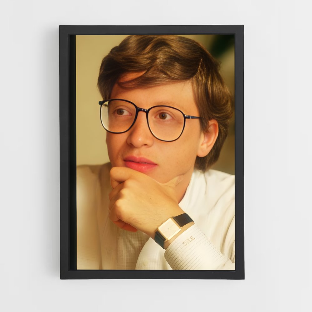 ap-bill gates-6 cadre Noir