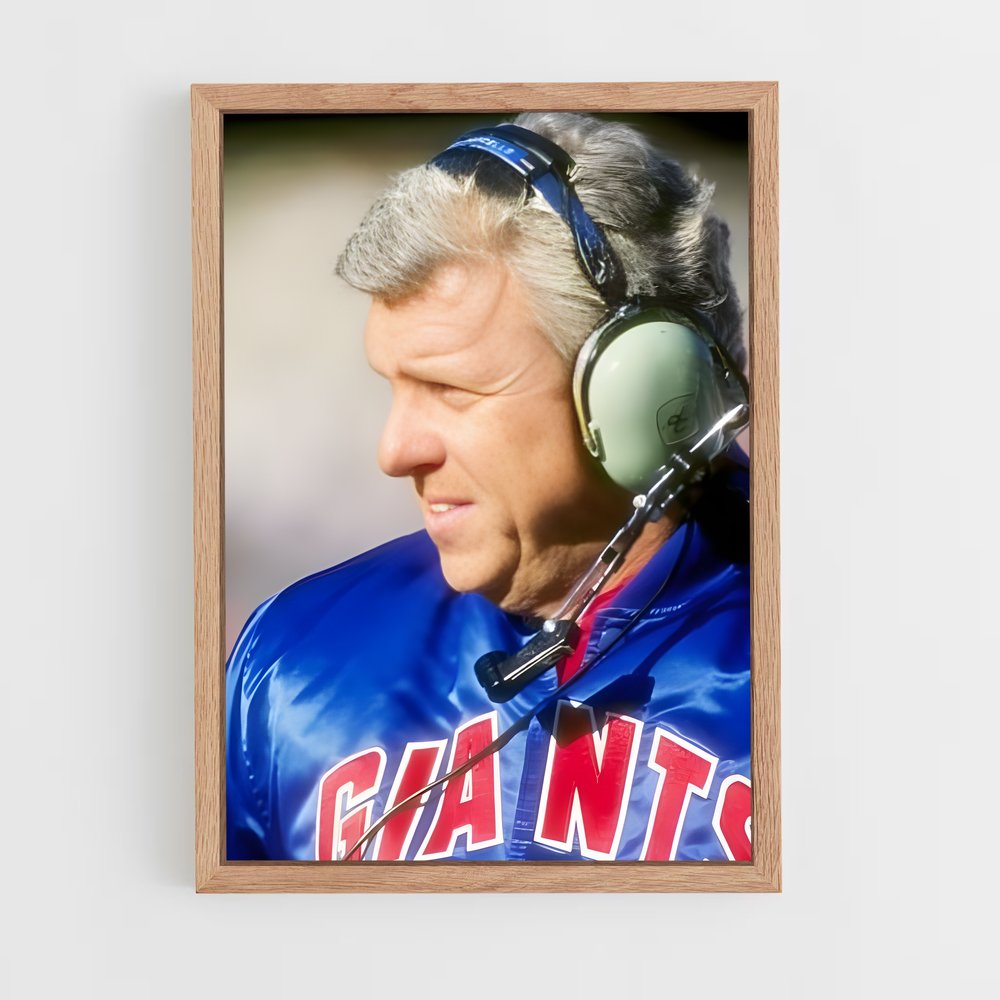 ap-bill parcells-2 cadre Bois clair
