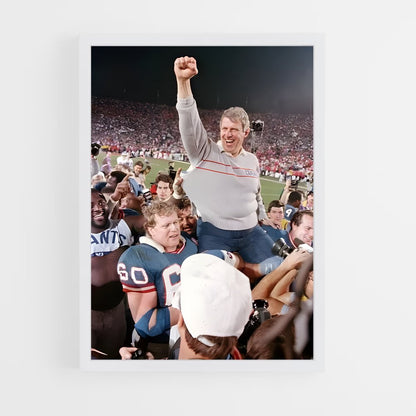 ap-bill parcells-3 cadre Blanc