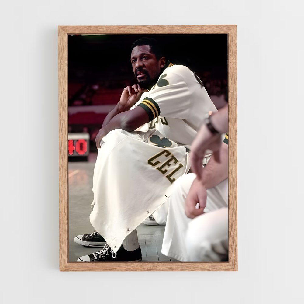 ap-bill russell-4 cadre Bois clair