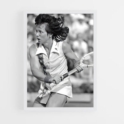 ap-billie jean king-2 cadre Blanc