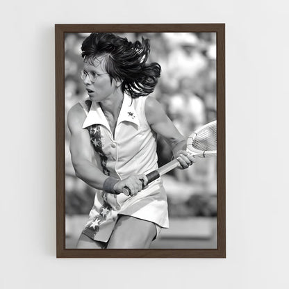 ap-billie jean king-2 cadre Bois foncé