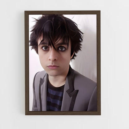ap-billie joe armstrong-2 cadre Bois foncé