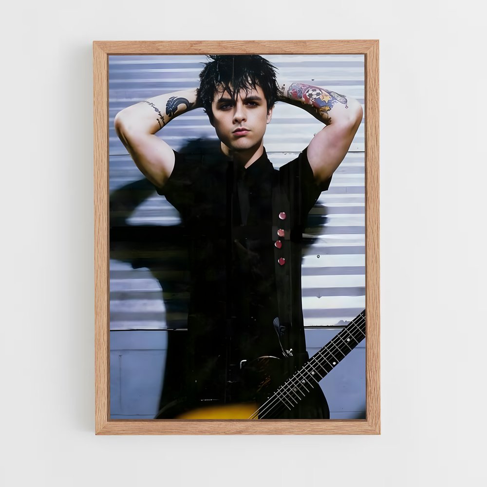 ap-billie joe armstrong-4 cadre Bois clair