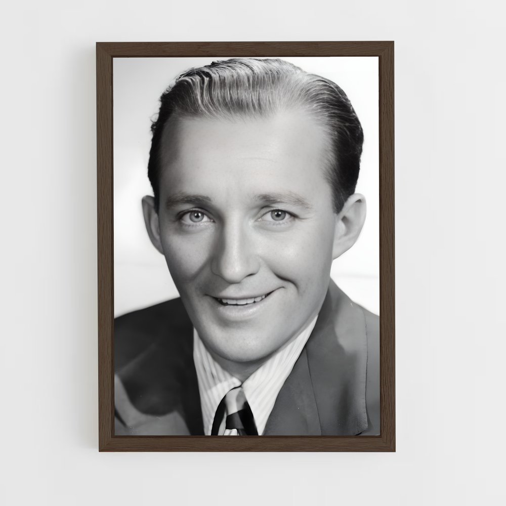 ap-bing crosby-2 cadre Bois foncé