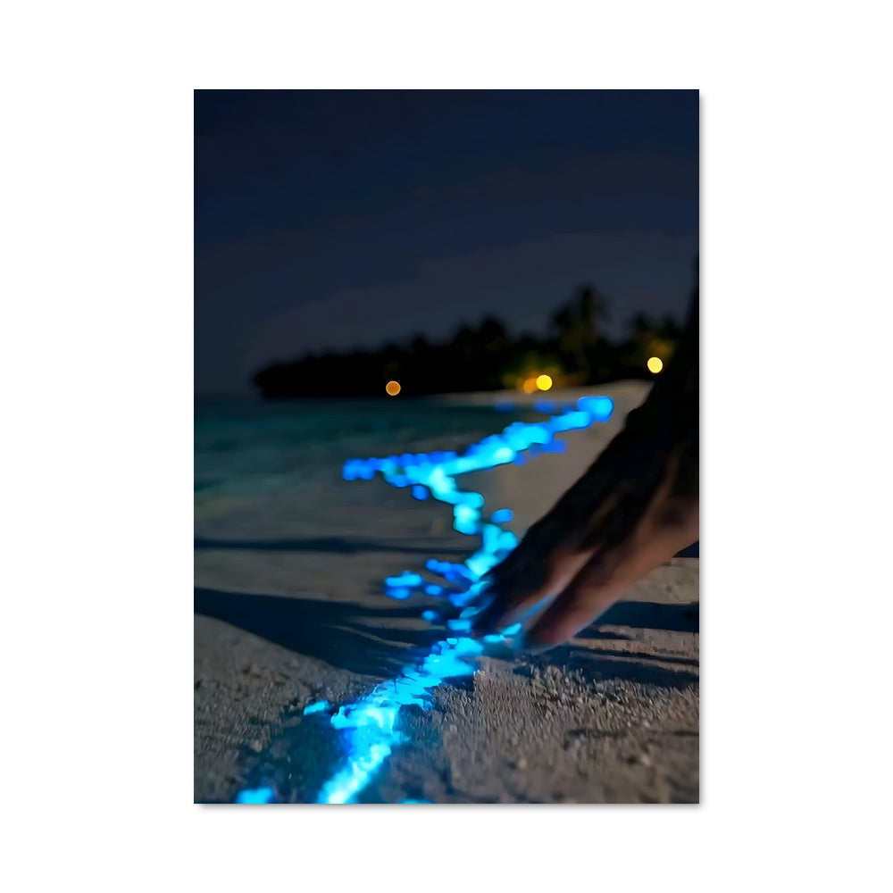 Poster Bioluminescent beaches 88681