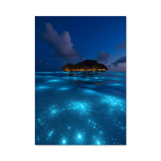 Poster Bioluminescent beaches 88674