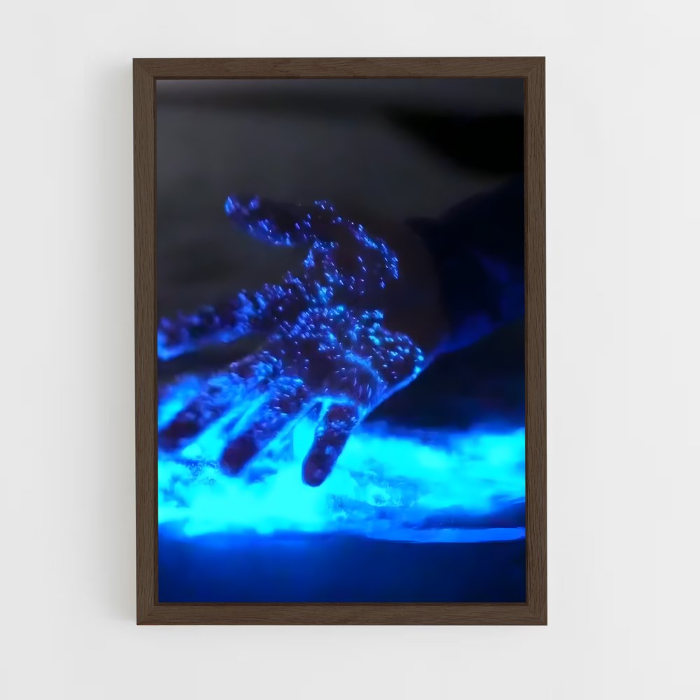 ap-bioluminescent beaches-1 cadre Bois foncé