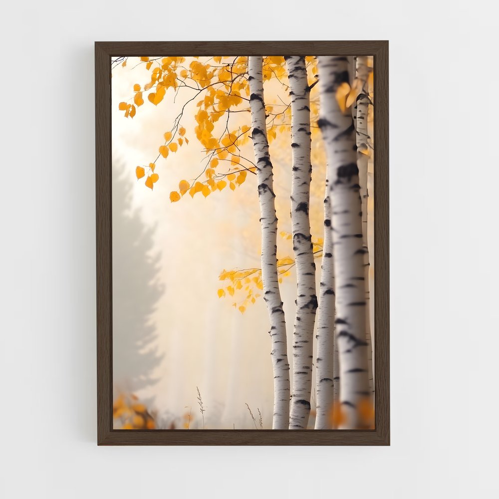 ap-birch-6 cadre Bois foncé