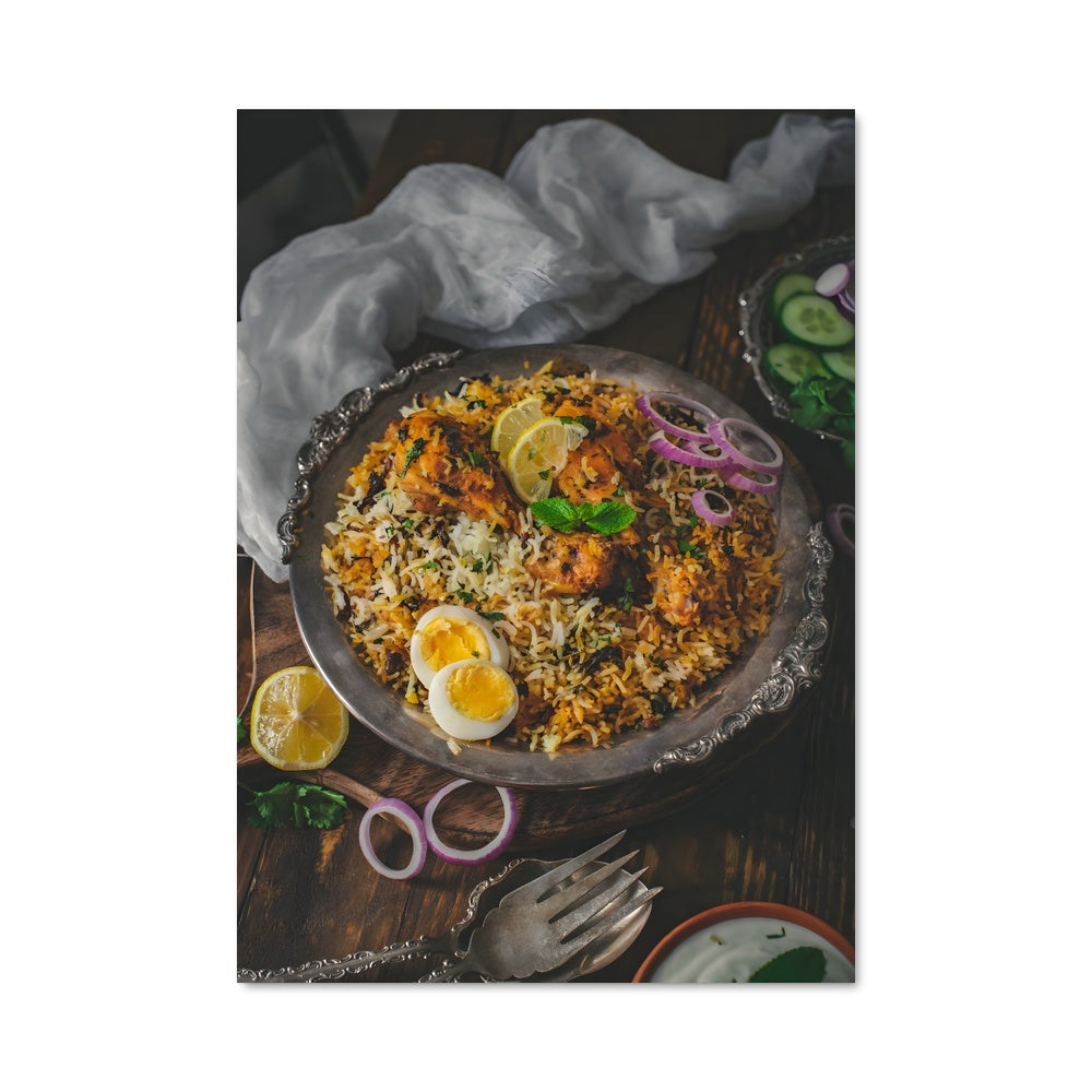 Poster Poulet Biryani
