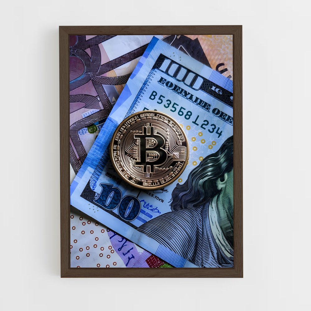 ap-bitcoin-4 cadre Bois foncé