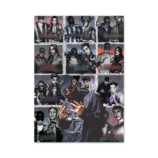 Poster Rappers Unplugged