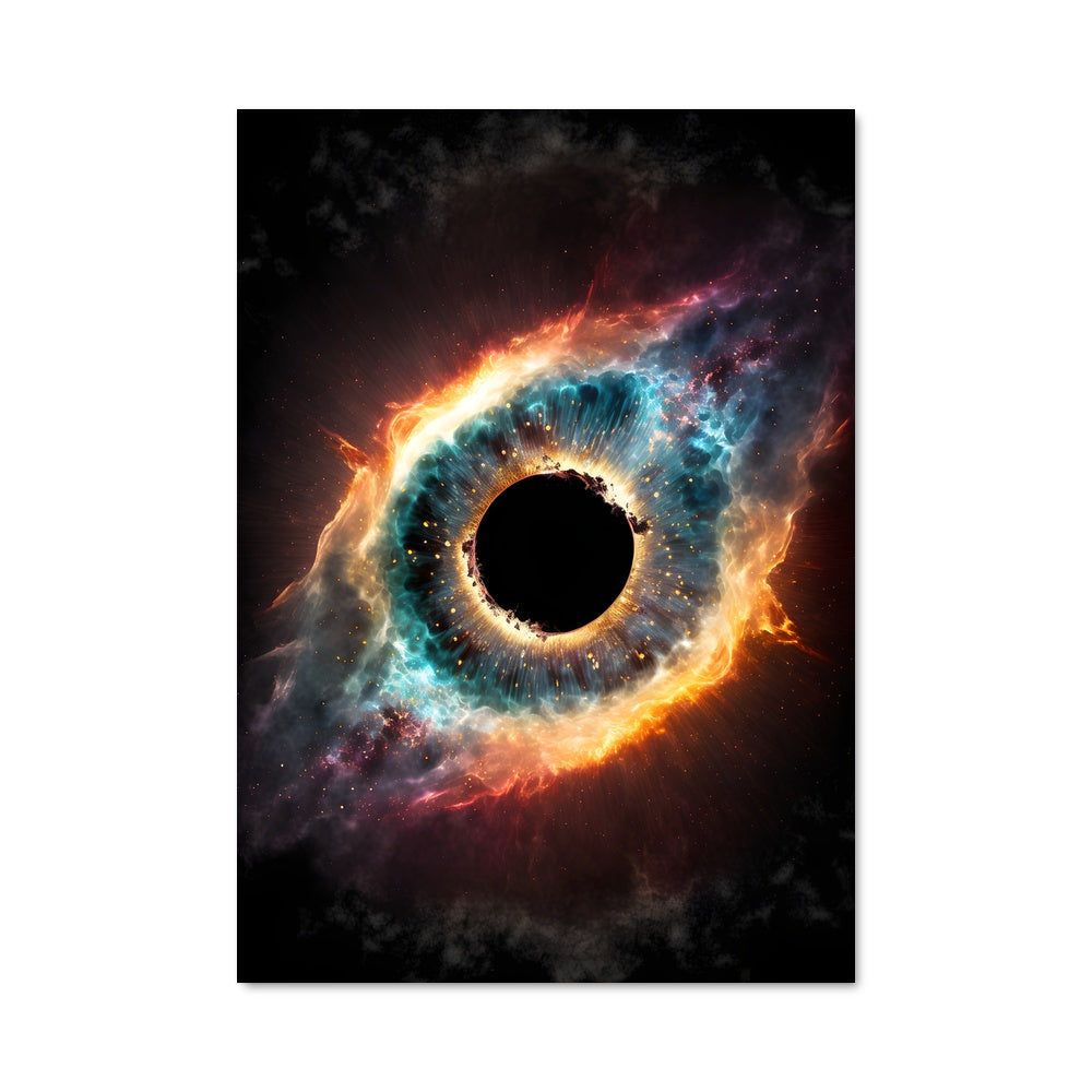 Poster Trou Noir Étoilé