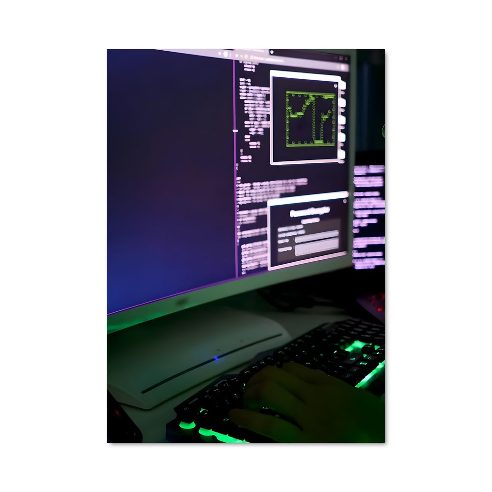 Poster Codeur Mystérieux