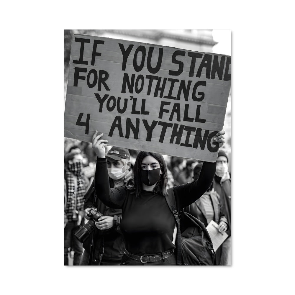 Poster Stand Up for Change