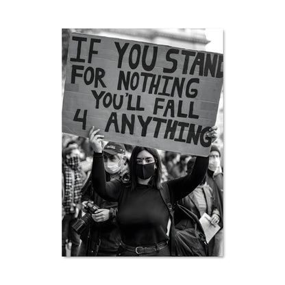 Poster Stand Up for Change