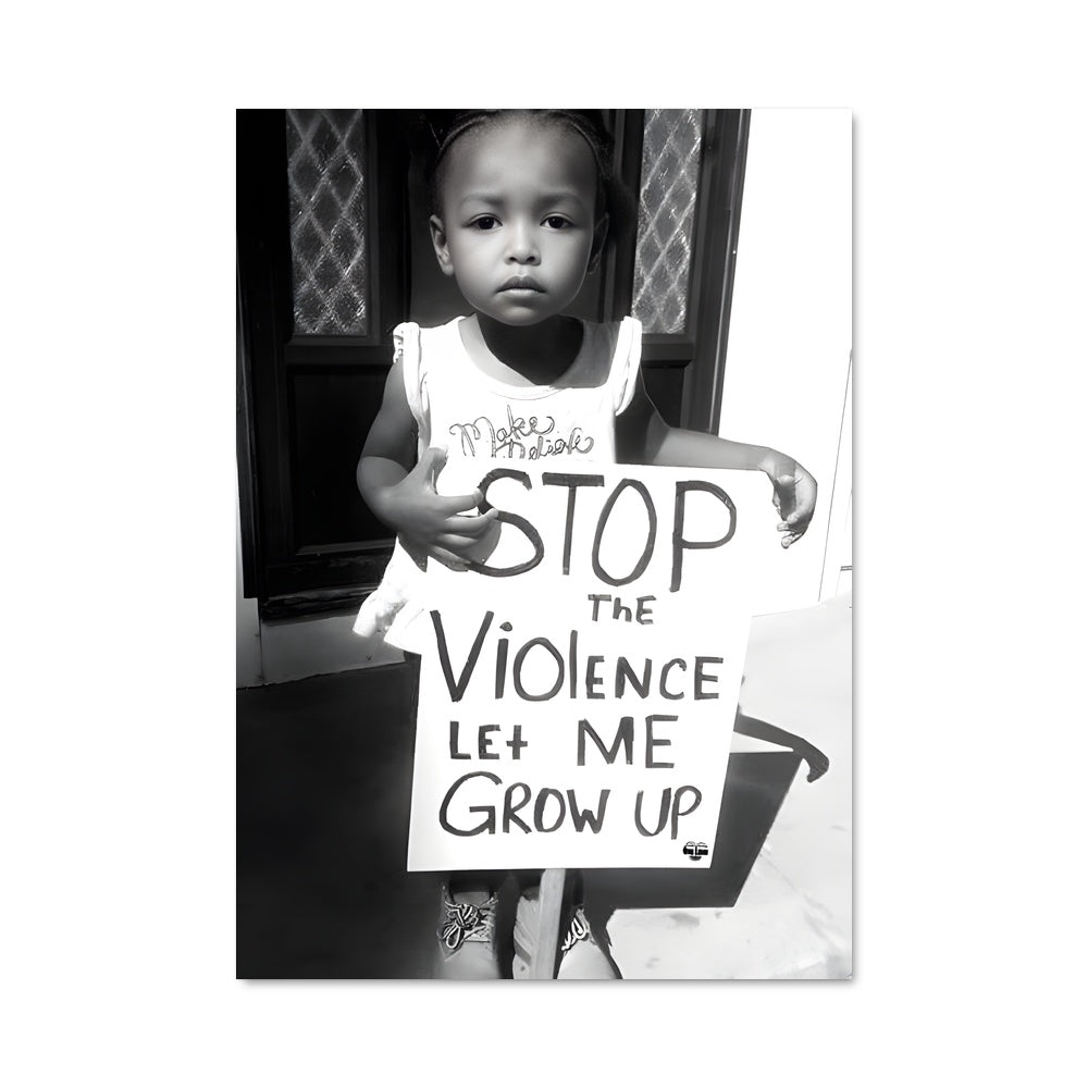 Poster Stop the Violence