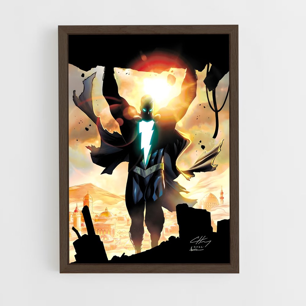 ap-black adam-14 cadre Bois foncé